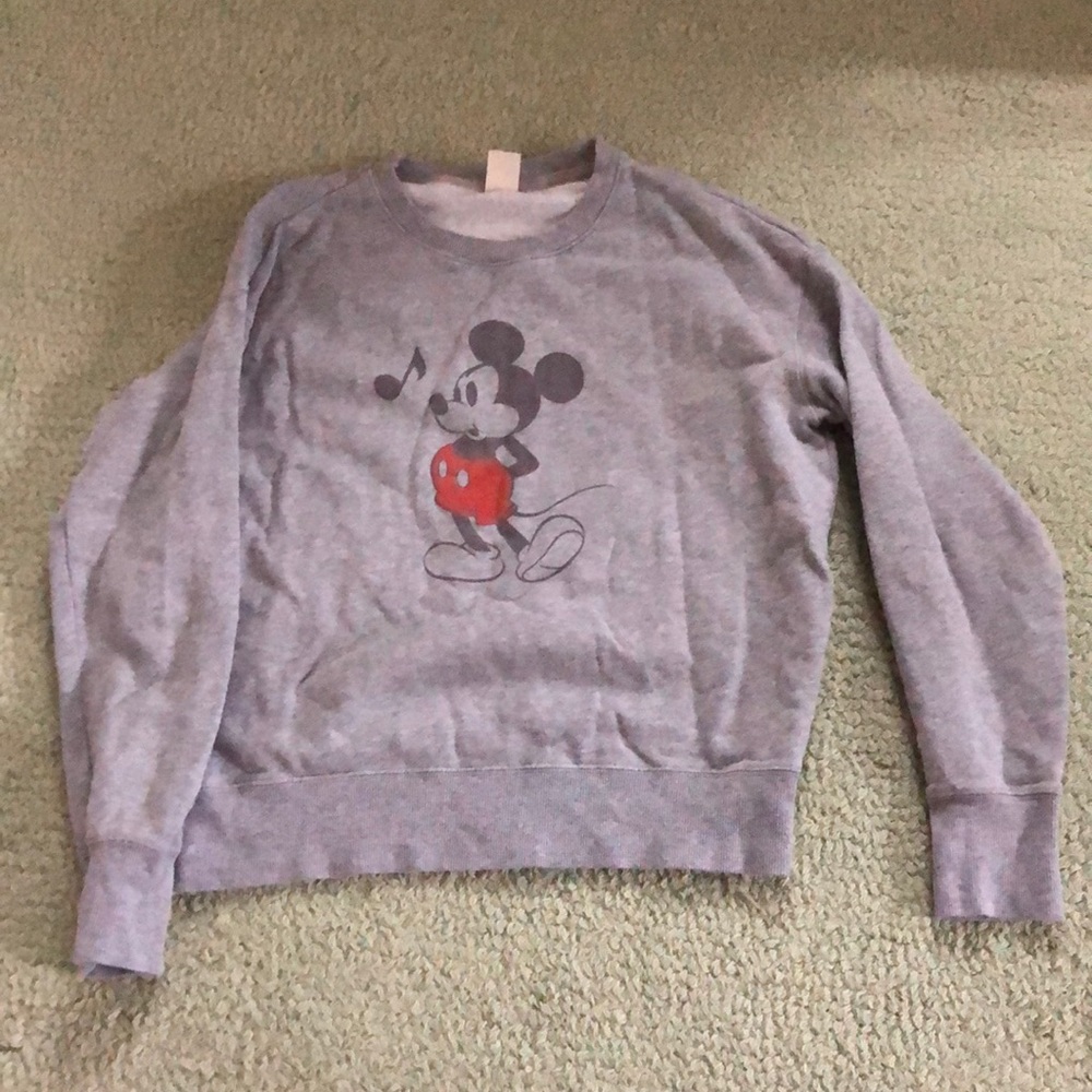 mickey mouse crew neck